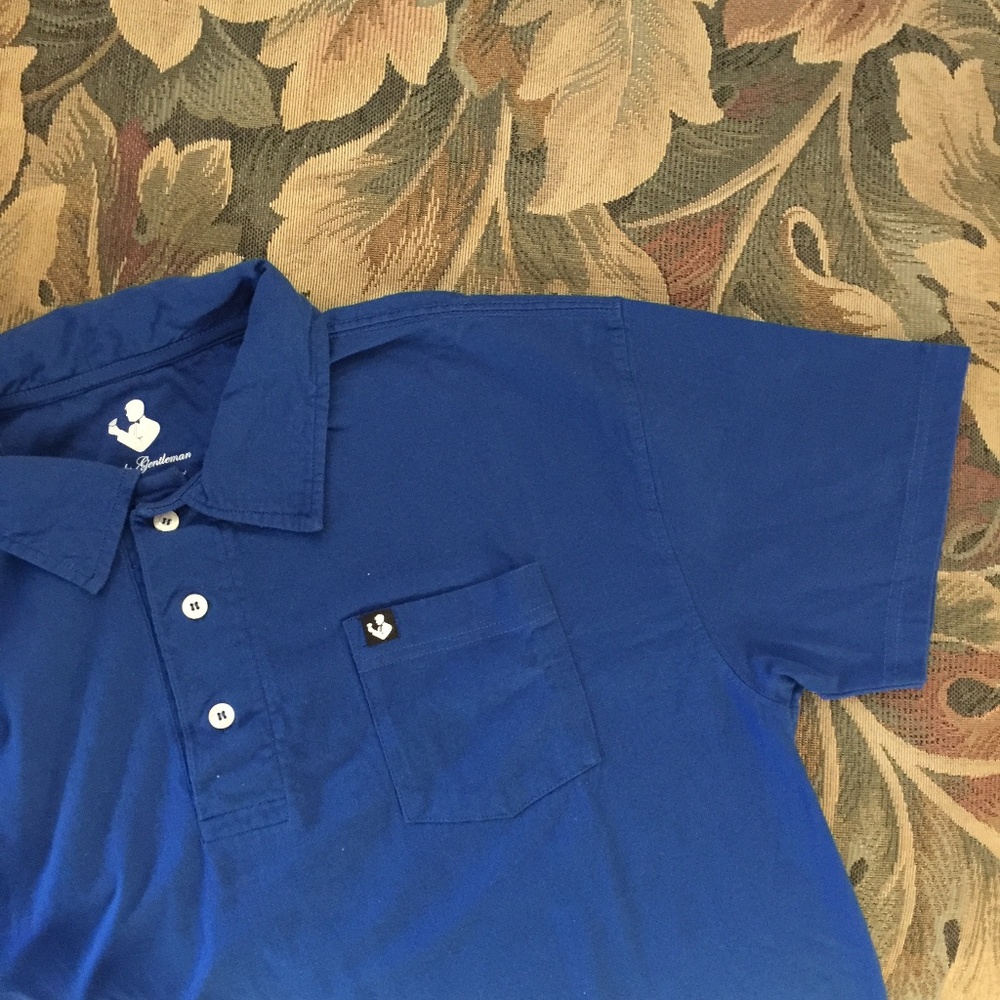 Authentic ROWDY GENTLEMAN short-sleeved Polo shirt